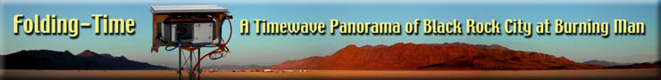 Folding-Time - Timewave Panorama of Black Rock City